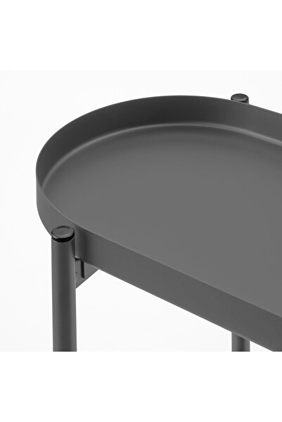 IKEA çiçeklik, koyu gri, 56 cm, Dış mekanda kullanmak için uygundur.