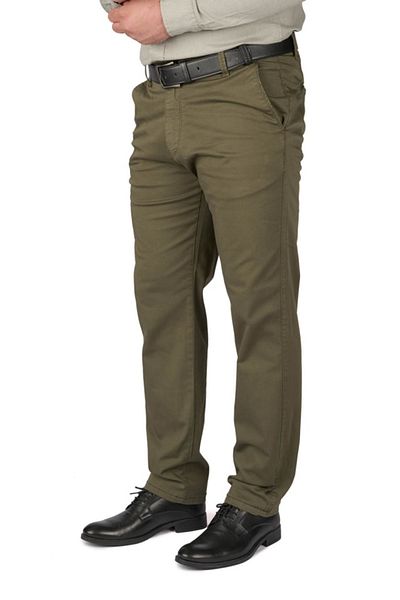 Centini Men's trousers with slant pocket, Adno, khaki