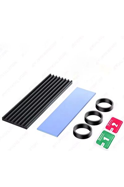 Global M.2 2280 Ssd Nvme Notebook (LAPTOP) Uyumlu Soğutucu Alüminyum Alaşımlı Isı Emici Pasif Soğutucu -ter