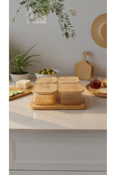 Bambum Quatro 4-Piece Breakfast Set