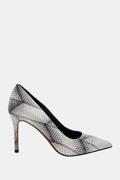 Katy Perry The Revival Pump Women's Black and White High Heeled Shoes