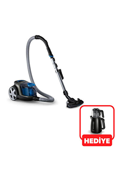 Philips PowerPro City Toz Torbasız Elektrikli Süpürge, Turbo Başlıklı Güçlü E...