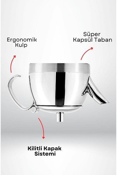 OLİKA Smart 4-Piece Teapot Set (Locked Lid Technology)