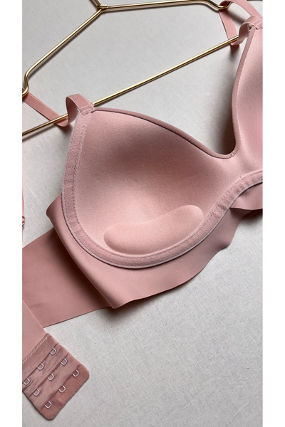 HEROSE Lazer Kesim Micro Kumaş Parmak Destekli Sütyen