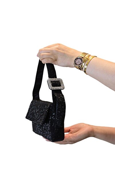 Guja Yalınayak 25YG337 Kadın Kol Çanta Siyah