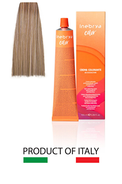 Inebrya Color Profesyonel Saç Boyası 8/73 – Açık Sarı Kahve Altın 100 ml