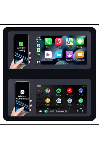 Toyota Land Cruiser Android screen for Toyota Land Cruiser G.XR 2002-2007 model (RAM 2 - Memory 32) supports CarPlay
