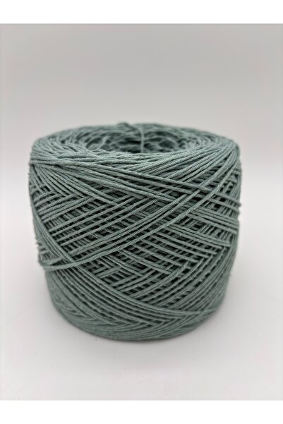 kumasfabrik خيط قطن محبوك يدويًا - خيط قطن محبوك يدويًا - خيط حقيبة - خيط أخض...