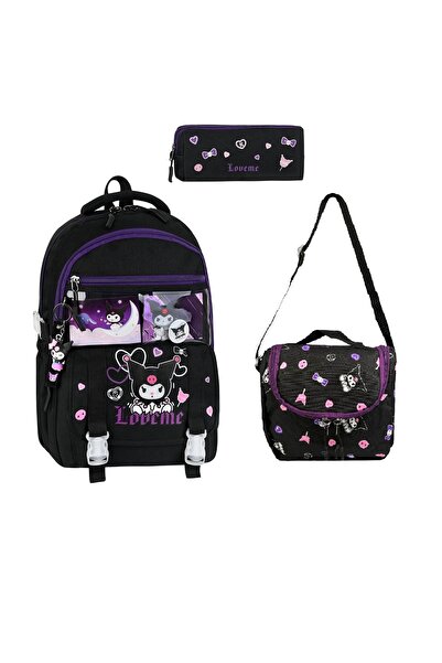 millamoda Kuromi Nutrition Primary School Backpack with Pen Holder