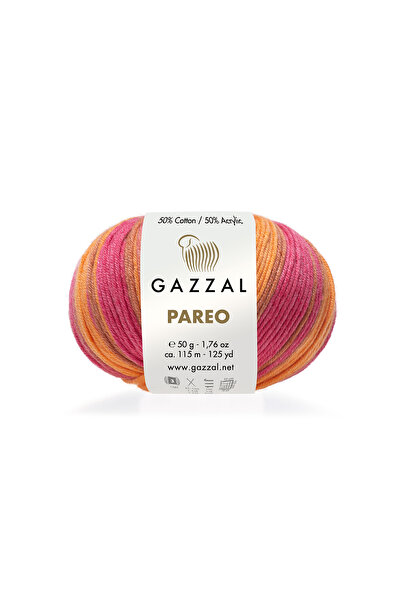 Gazzal Pareo 50 Gr Cardigan sezonier, Pulover, Amigurumi, Fir de tricotat din...