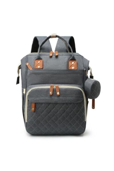 huitich Multifunction Travel Back Pack Maternity Baby Changing Bags Grey