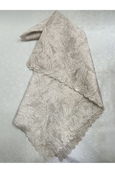 Tekstilsa Koltuk Çekyat Örtüsü Açık Rengi Damar Desenli Parlak Kaymaz Taban Süngerli Üst Kumaş Kadife 1adet