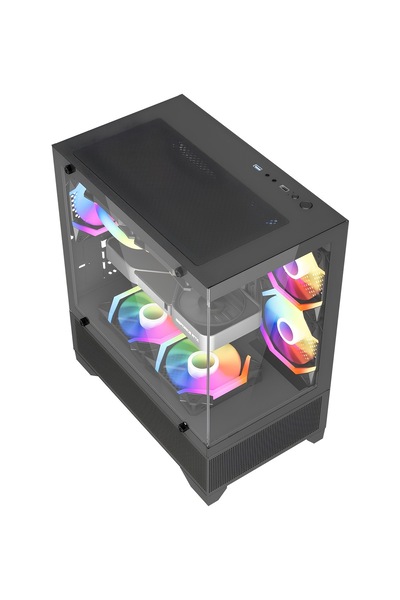 GAMEBOOSTER NEXOR X1 i5-12400 16 GB 512 GB SSD Radeon RX 5TX4060 Masaüstü Oyu...