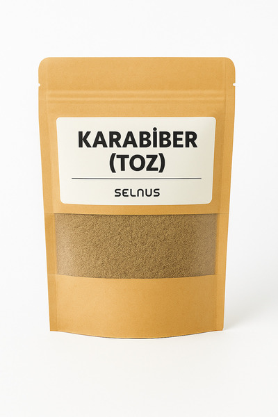 SELNUS Karabiber ( Öğütülmüş ) 150 gram Piper Nigrum