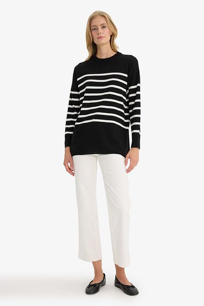 DeFacto Relaxed Cut Crew Neck Tunic