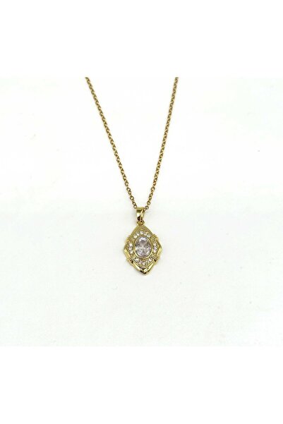 Twenty Eight قلادة فولاذية عتيقة براقة