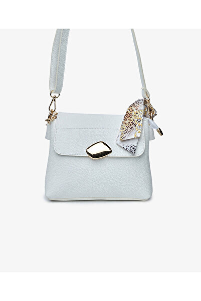 Greyder Kadın Beyaz Omuz Çantası 5Y2CN98452