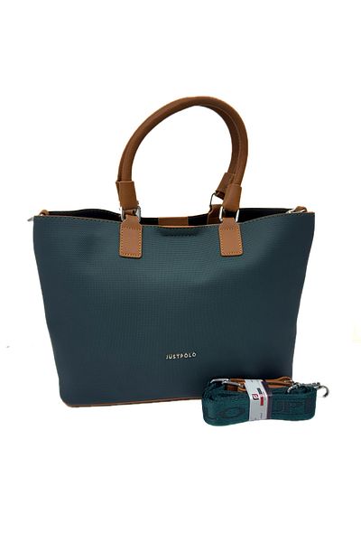 Just Polo Women's Large Size Hand and Shoulder Bag