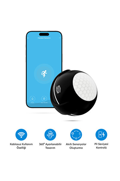 Şımart Teknoloji Akıllı Pır Hareket Sensörü Güvenlik Ve Otomasyon Için Hassas Algılama