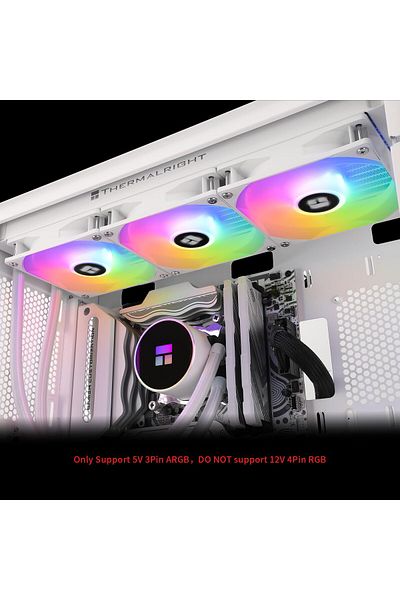 ThermalRight CPU Cooler Frozen Magic 360 ARGB V2 with Dual PWM High-Performance Fans and 1600 RPM