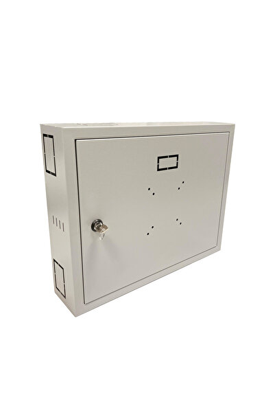 TEKNİKSAT METAL Dvr/nvr Cctv Kayıt Cihazı Panosu 45×35×10 cm – Duvara Monte, Kilitli