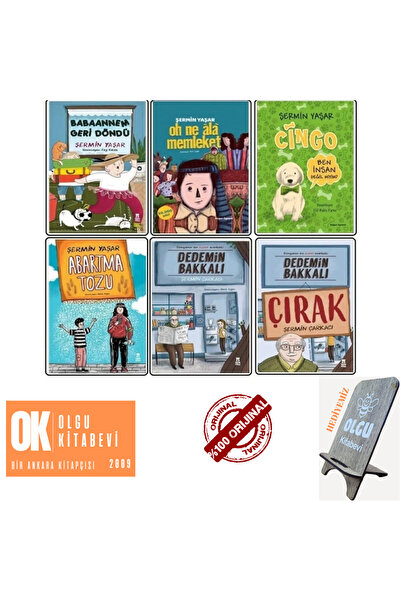 Doğan Kitap Babannem Geri Döndü - Cingo - Oh Ne Ala Memleket - Abartma Tozu - Dedemin Bakkalı - 6 Kitap set