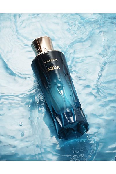 Naseem Aqua Perfume Sweet Salty Water Aroma | Sharp Ginger & Bitter Grapefruit | Elegant Ambroxan |