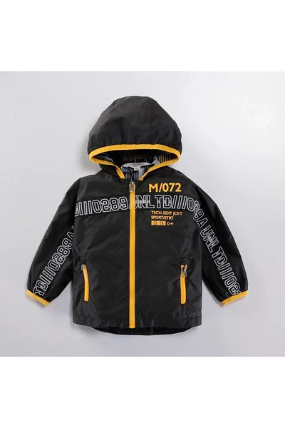 Midimod 6-14 Years Old Lined Hooded Boy's Raincoat