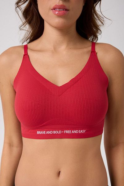 Clothes Box Laser Cut Daily Crop Bra with Removable Pad Fk
