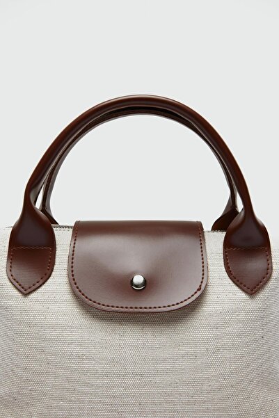 Shule Bags Tiger Kanvas Small Omuz Çantası