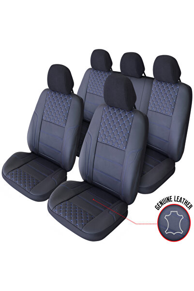 Umbrella Set Huse Scaun Exclusive Leather Queen Negru Umb-B