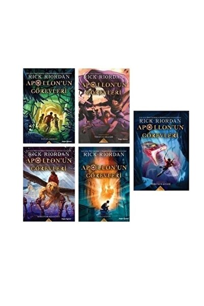 Doğan Kitap Apollon'un Görevleri 5 kitap serisi / Nero'nun Kulesi - Tiran'ın ...