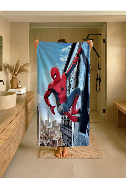 Talia Home Παιδική πετσέτα παραλίας - θάλασσας - πισίνας με σχέδιο Spider-Man...