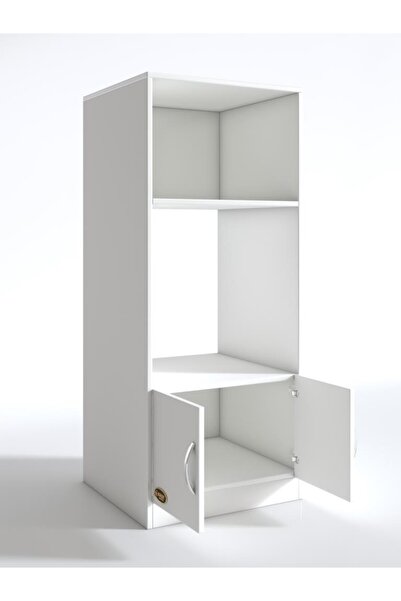 Kenzlife Ankastre Fırın Dolabı Ahsen Byz 144(Y)*60(G)*56(D) Mutfak mikrodalga mat beyaz suntalam