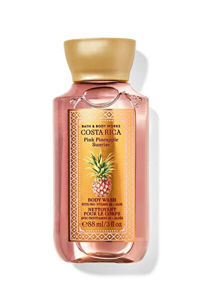 Bath & Body Works Pink Pineapple Sunrise Seyahat Boy Duş Jeli 88 mL