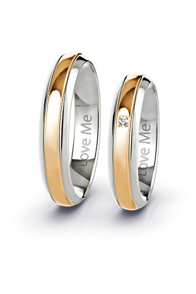 Love Me Yeni Model 1 Adet Mücevher Kalitesinde 4.5mm Parlak Rose Renk Kararma...