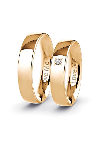 Kaya The Third Love Me Marka Patentli Garantili 4.5mm Hafif Bombeli Parlak Ro...