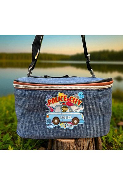 Gürpaş Thermo Printed Thermal Insulated Lunch Box 23X15X12