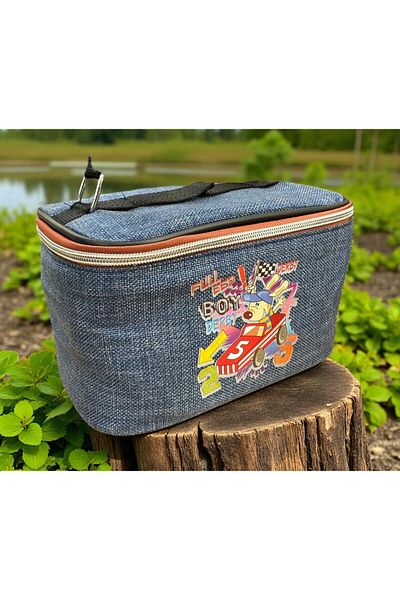 Gürpaş Thermo Printed Thermal Insulated Lunch Box 23X15X12