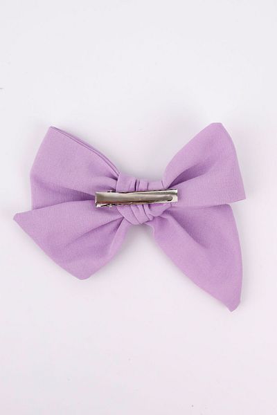 Le Mabelle Lilac Bow Girl Clip Buckle