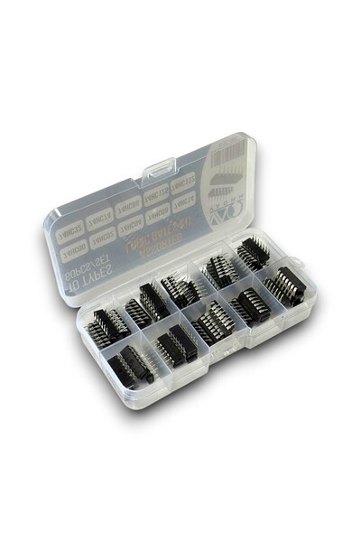 ELEKTROMALL 74 SERİSİ LOJİK ENTEGRE SETİ 10 TİP 60 PARÇA