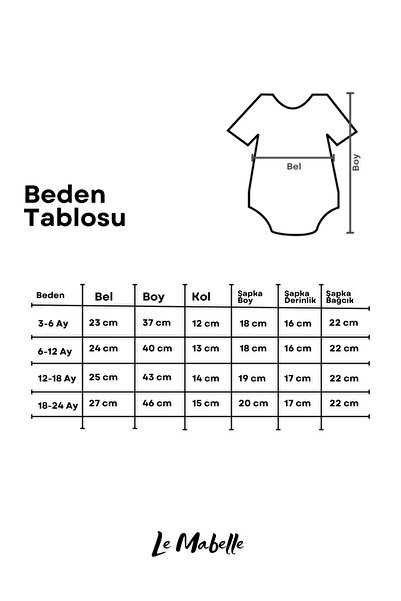 Le Mabelle Kırmızı Kısa Kollu Şapka Aksesuarlı Kız Bebek Tulum - Perla