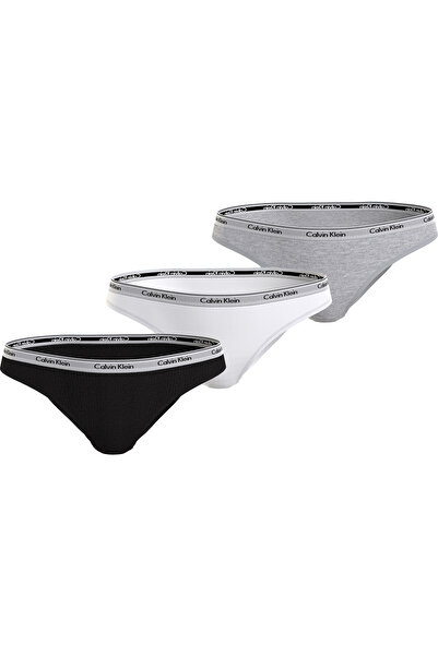 Calvin Klein Women's Brand Logo Elastic Band Suitable for Daily Use Black-Whi...