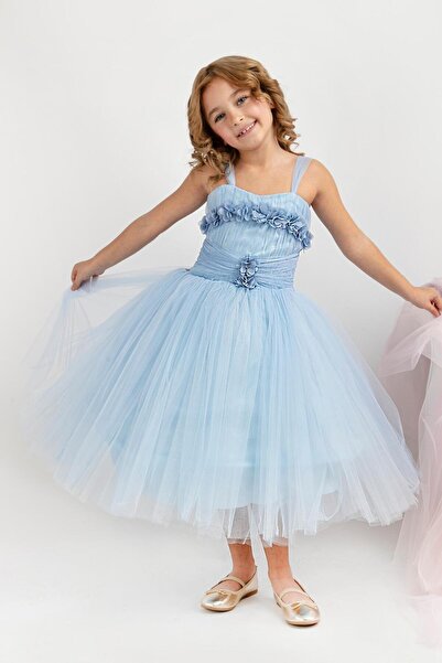 MİNİMONY Minimoni 5-9 ani fetiță sărbătoare absolvire bal rochie de seară roc...