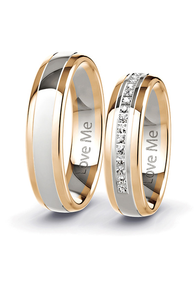 Love Me Yeni Model 1 Adet Mücevher Kalitesinde 6mm Rose Beyaz 2 Renk Kararmaz...