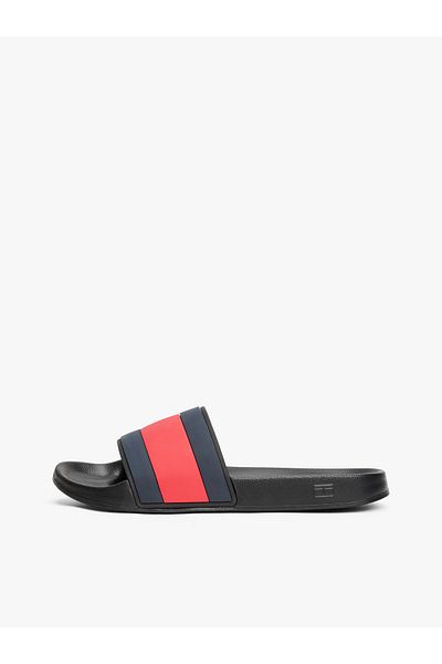 Tommy Hilfiger Fm0fm04263bds Siyah Erkek Terlik