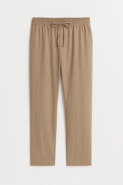 Redline Comfortable Linen Men's Trousers - Saga Baggy Fit