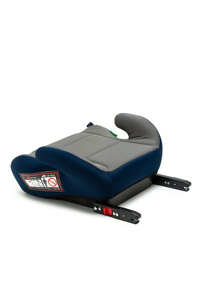 Juju Inaltator auto Jazzy Booster i-Size ISOFIX, Gri-Bleumarin