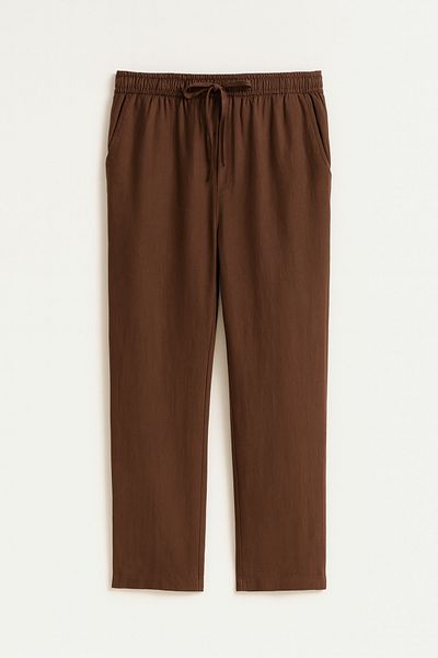 Redline Comfortable Linen Men's Trousers - Saga Baggy Fit