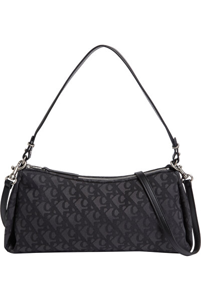 Calvin Klein DROP MONOGRAM LG SHOULDER BAG Omuz Çantası